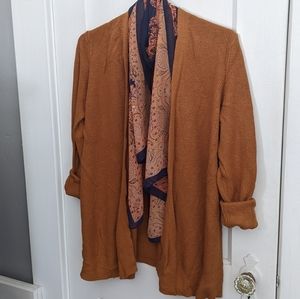 A New Day Lightweight Camel Cardigan